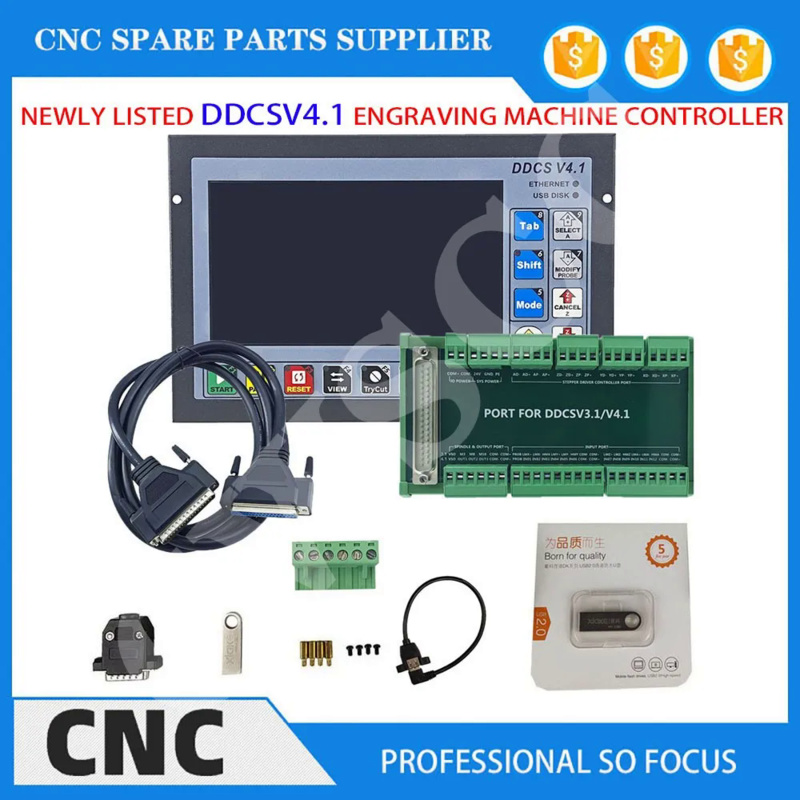 Ddcs V4.1 4 Axis Cnc Offline Controller - Najnowsza aktualizacja DDCSV3.1 DDCS V4.1 3/4